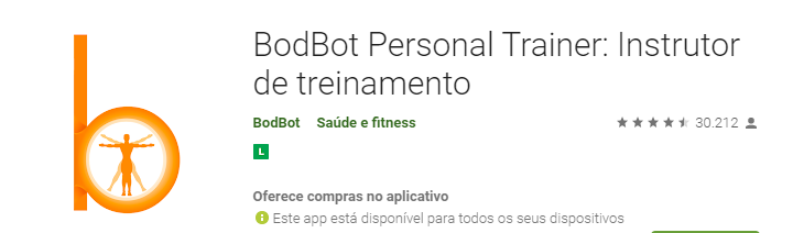 aplicativos para malhar bodbot